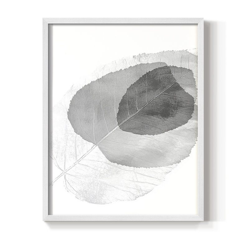 Floral XLI, reproduction encadrée - prête à être accrochée - fabriquée aux États-Unis, H 20 po x l 16 po, Blanc