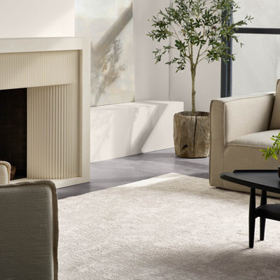 Tapis crème / gris clair Heanor