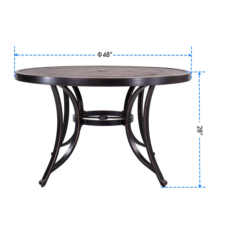 Mobilier de jardin 48 po