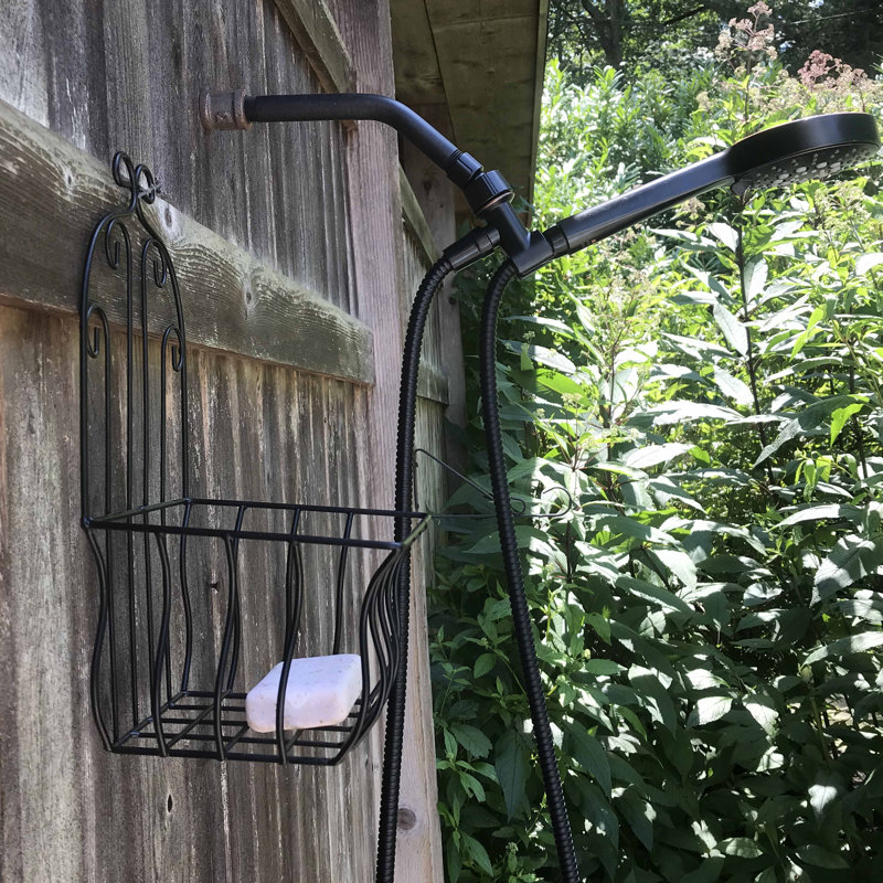 Aguiar Metal Weather Resistant Caddy Plant Stand