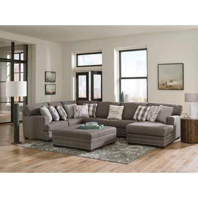 Alamdaar Upholstered U-Shaped Sectional