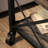 Side Table, Brown Finish