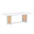 Tariffville 47-inch Rectangle Solid Wood Rattan-style Woven Coffee Table-51899106