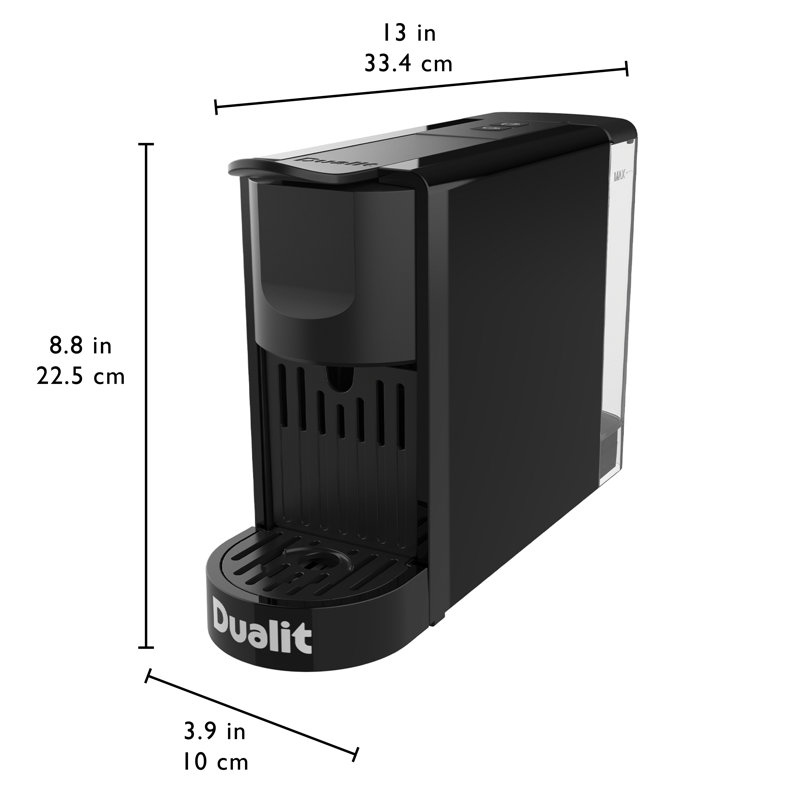0.8L Coffee Pod Machine Black