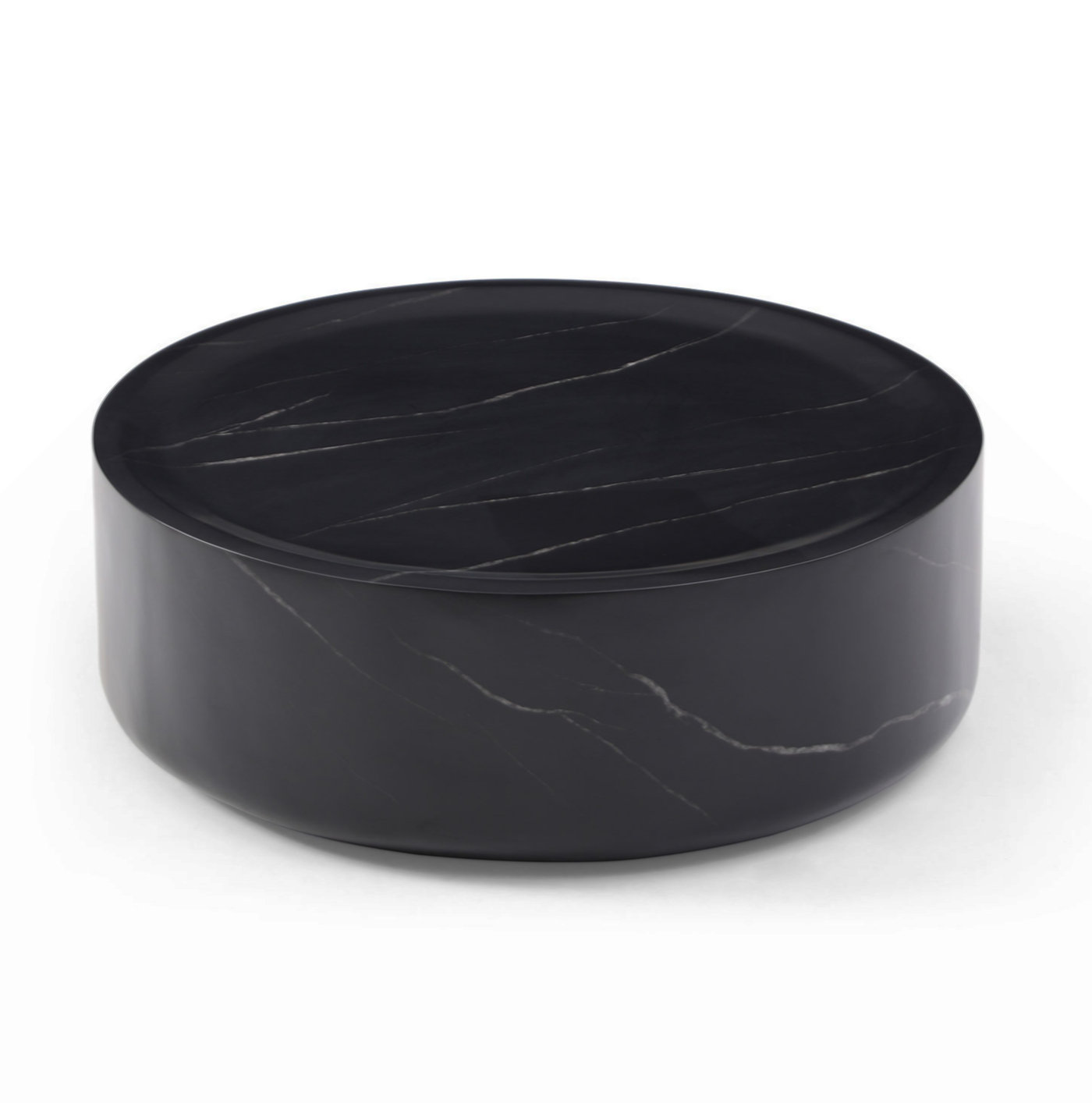 Wandingt 35 43 marble round coffee table simple modern center