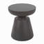 Table d'appoint d'extérieur en béton léger