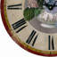 Pettie Hydrangea Motif Wall Clock - 36cm
