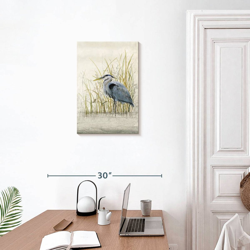 Brampt Heron Sanctuary II, 24" H x 16" W