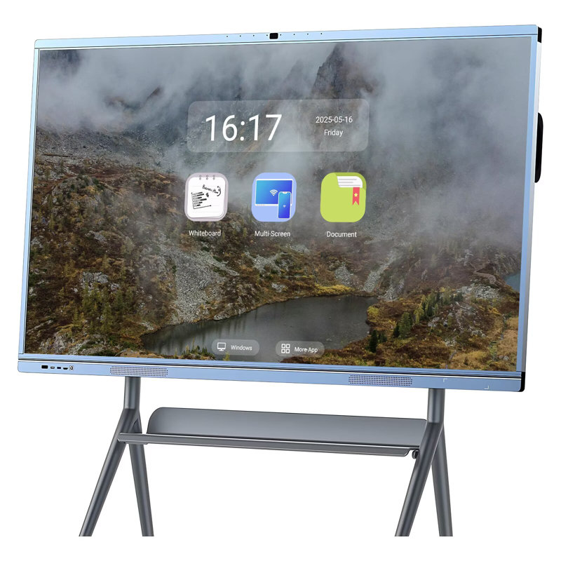 JYXCN 4K UHD Smartboard 65 ", calendrier électronique numérique à écran tactile tout-en-un tableau blanc interactif sous Android et système d'exploitation Windows (inclus le support mural)