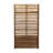 Wood Storage Bench With Rack - Add Style To Entry Color 37.98" W X 17.61" D 66.97" H Entryway Hue 17.61"D 37.98"W 66.97"H For Home Decor