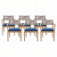 Chaises de salle à manger d'extérieur en bois d'acacia-788253223