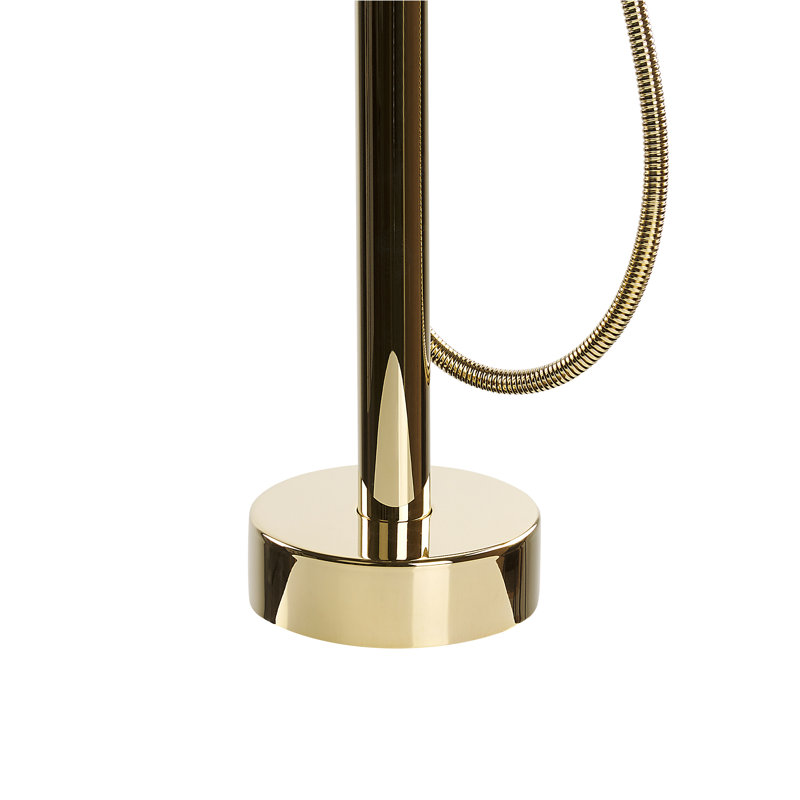 Tanesha 1 Handle Floor Bath Filler with Diverter, Gold