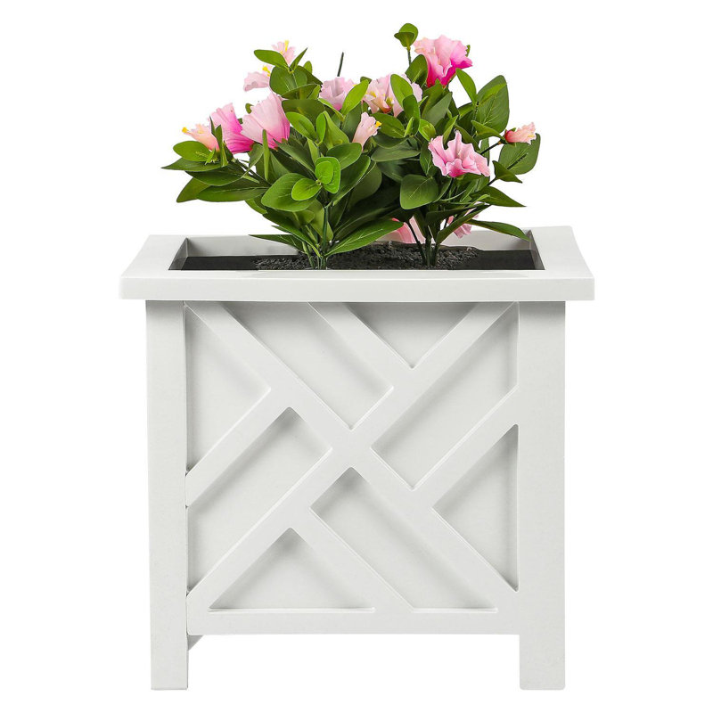 Carrafa Pot Planter, White