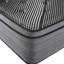 Matelas simple TG 15 po - Pure Ice Ultra. Sommeil frais avec cuivre 2 po, gel, argent, graphite. Bobines de périmètre à contrôle de bruit. Fabriqué en service à bord réduit enveloppé