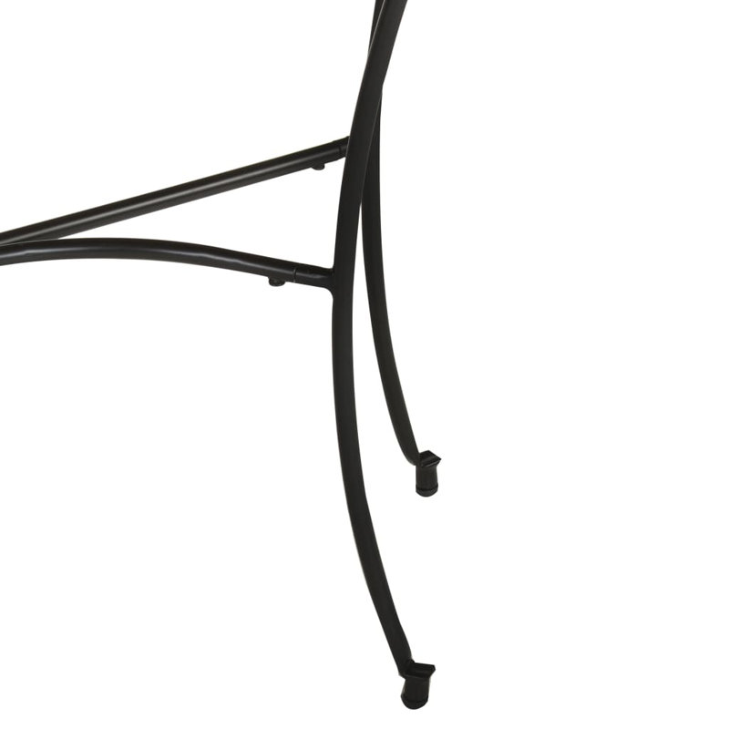 Table d'appoint en bois de manguier massif 43,3 po x 15,7 po x 30,3 po, Brun
