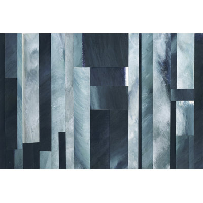 White Caps III - Wrapped Canvas Painting