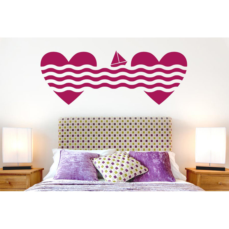 Non-Wall Damaging Wall Decal, Violet, Large