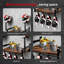 Support mural pour accessoires de moto