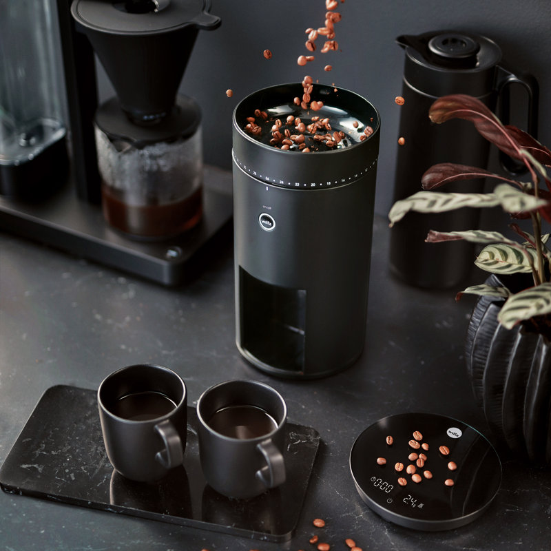 Wilfa Uniform Evo Coffee Grinder with Scale, Matte Black