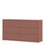 154.5 cm W Chest of 6 Drawers-75924845