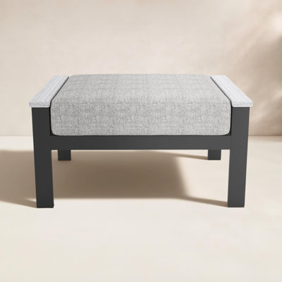Townsend Outdoor Ottoman with Sunbrella® Cushion