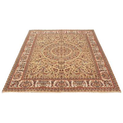 Abbondio One-of-a-Kind Rectangle 8'1" X 9'10" New Age Wool Area Rug
