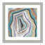 Agate moderne bleu sarcelle - peinture encadrée-60347030-60347037