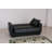 Lola Leather Match Convertible Sleeper Sofa Bed -1158507874