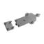 Loquet de porte coulissant noir 3,75 po