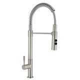 Marcus Pull Down Single Handle Spring Neck Kitchen Faucet