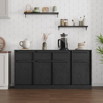 Sideboard Buffet Cabinet with Drawers, Large Coffee Cabinet with Storage, Modern Storage Buffet Table