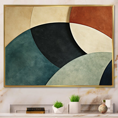 Abstract Echoes Swirls 1 - Abstract Collages, art mural