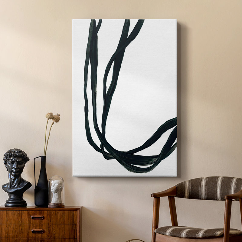 Onyx Ribbon II - galerie tendue sur mesure Cavas, H 18 po x l 12 po