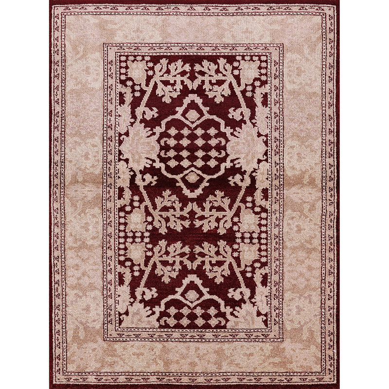 Tapis oriental rouge / beige Arris, Rectangle 2 pi x 3 pi