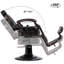 Fauteuil inclinable manuel pivotant en cuir Bettyjo-1592047291