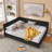 Queen Size Upholstered Tufted Bed-794911729-794911728