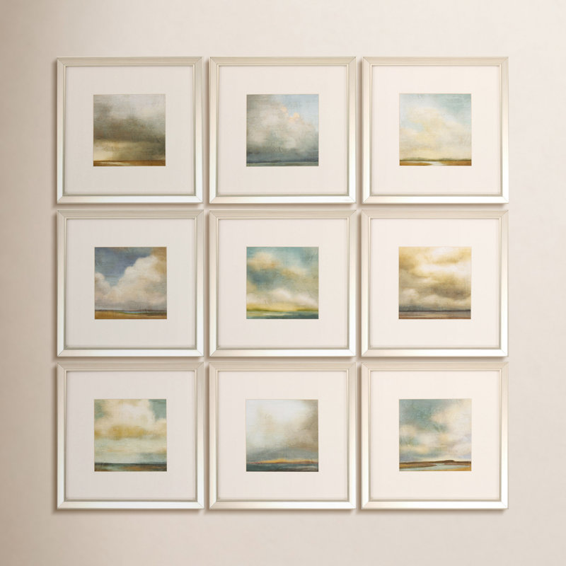 Atmosphere par Suzanne Nicoll - reproduction de cadre photo 9 pièces