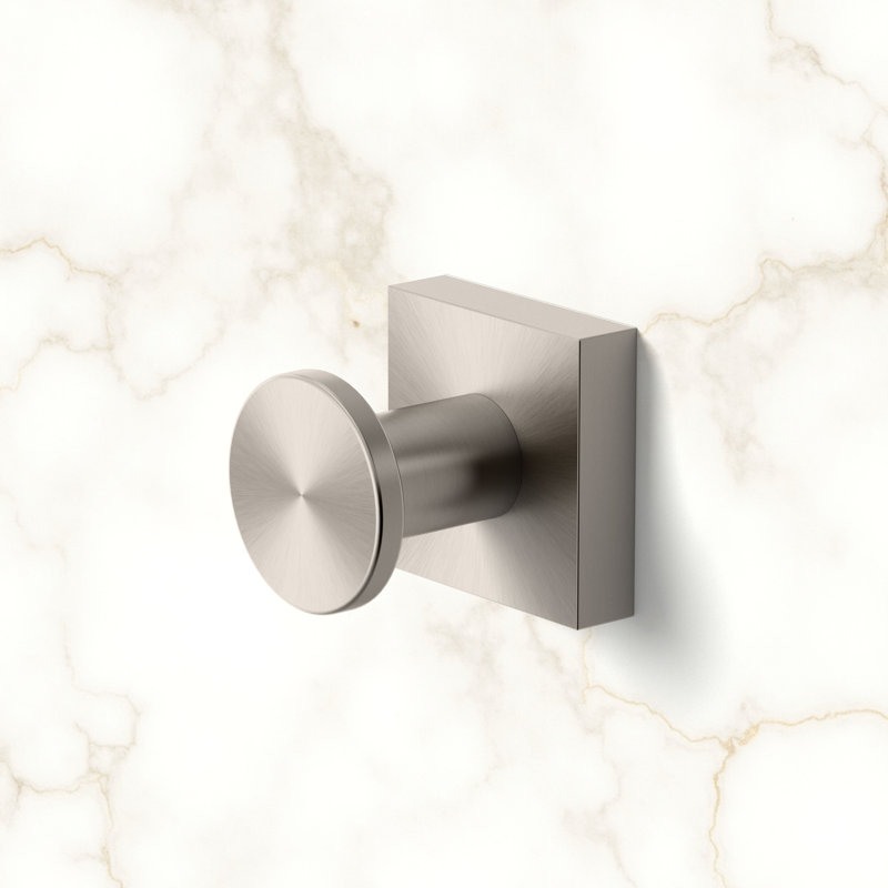 Glam Too Robe Hook, Satin Nickel