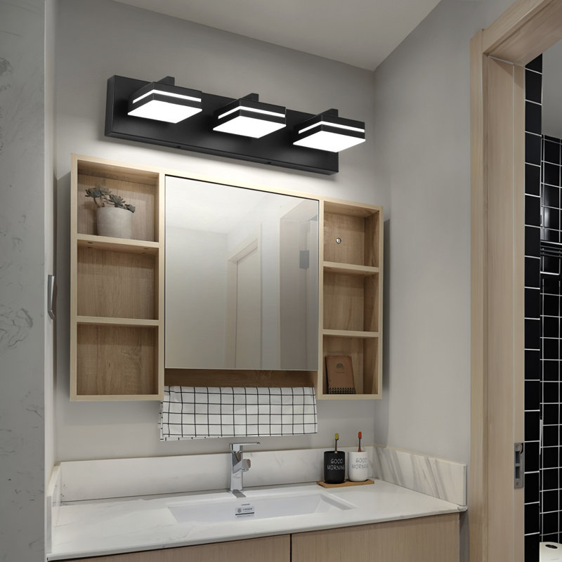 Dimmable Bathroom LED Vanity Light, 3 Lights