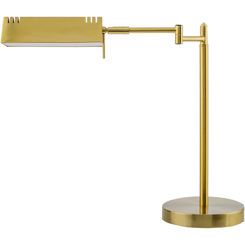 Lampe de table en métal Dorielle