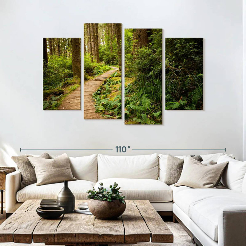 Alvord Redwoods Hiking Trail, 54" H x 84" W