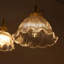 Luminaire suspendu à abat-jour en verre Flower-265067184