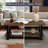 Pomona 42" Solid Wood Coffee Table, Natural-1743852479