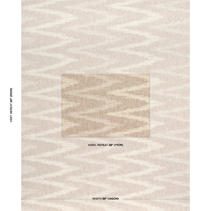 Tissu Grand Gesture, Graine de lin