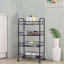 Étagère de rangement 4 niveaux élisabétha H 33 po x l 17,5 po x P 10,5 po-1038738056