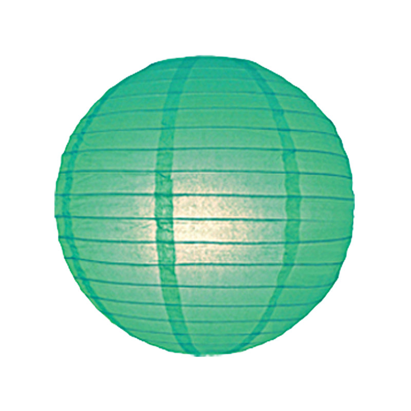 Paper Round Pendant Shade ( Clip On ) in Peach, Papaya, 40cm H x 40cm W x 40cm D