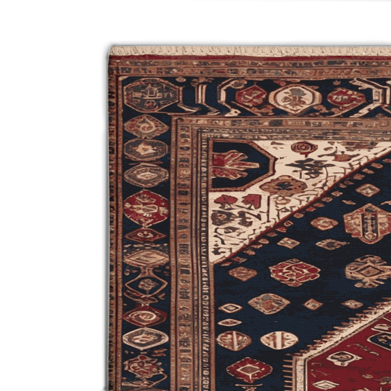 Tapis turc intérieur et extérieur brun, Rectangulaire 2 pi x 3 pi