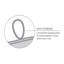 KitchenAid Asteroid Solid Textured Mini Oven Mitt-1752502855