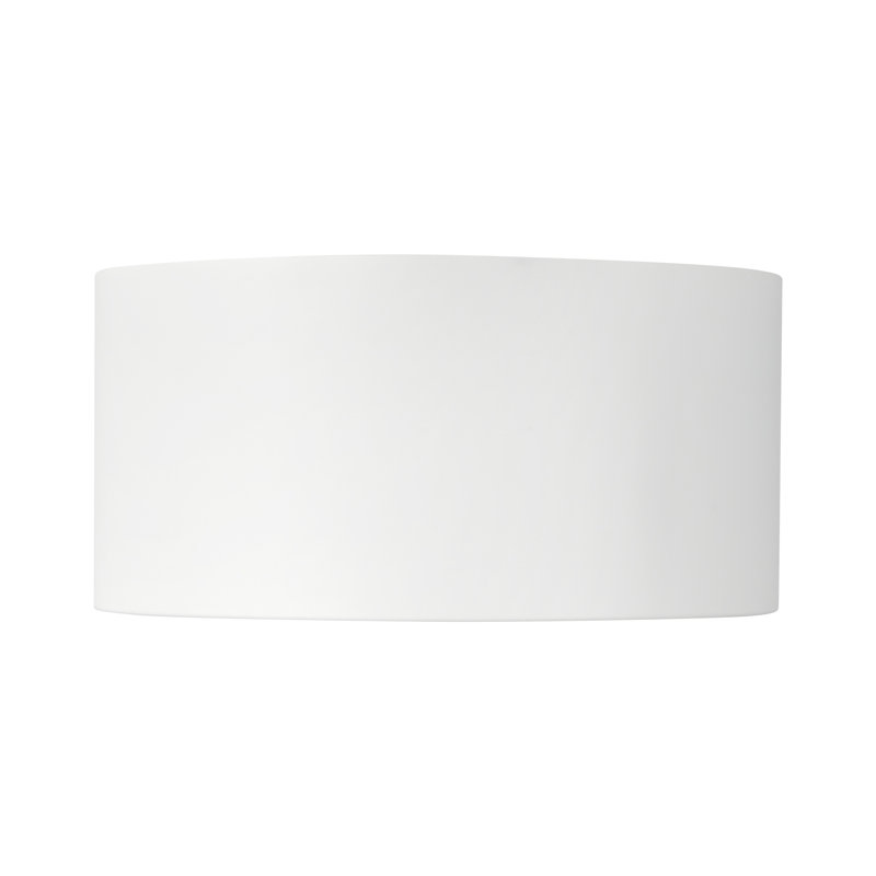 Uma 7-in Black dimmable LED Semi-Flush Mount, Height 3.5 in, White