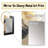 Black And Gold Abstract Meditation III - Abstract Painting Unique Wall Mirror, Modern Mirror, Printed Metal Art-869731144